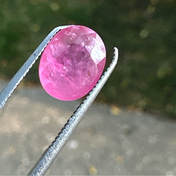 Ruby 1.80 CT's Fabulous Piece Oval Shape - Picture 13 of 17